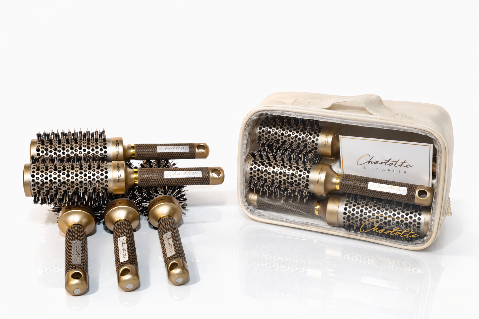 Charlotte Elizabeth Luxury Professional Round Brush collections